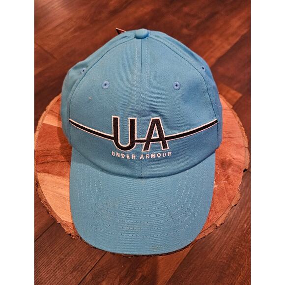 Under Armour Accessories - Under Armour UA Logo Hat HeatGear Adjustable Cap Blue New Men Women